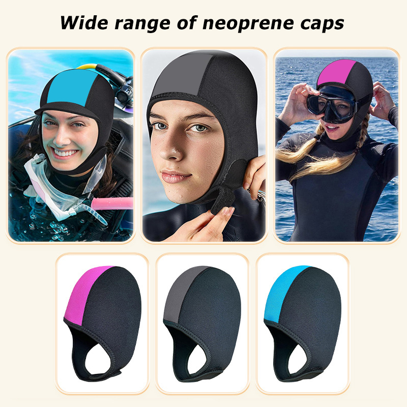 Tudung Selam 3MM Neoprene Prof - Wetsuit 3Mm Neoprene ulasan dan harga
