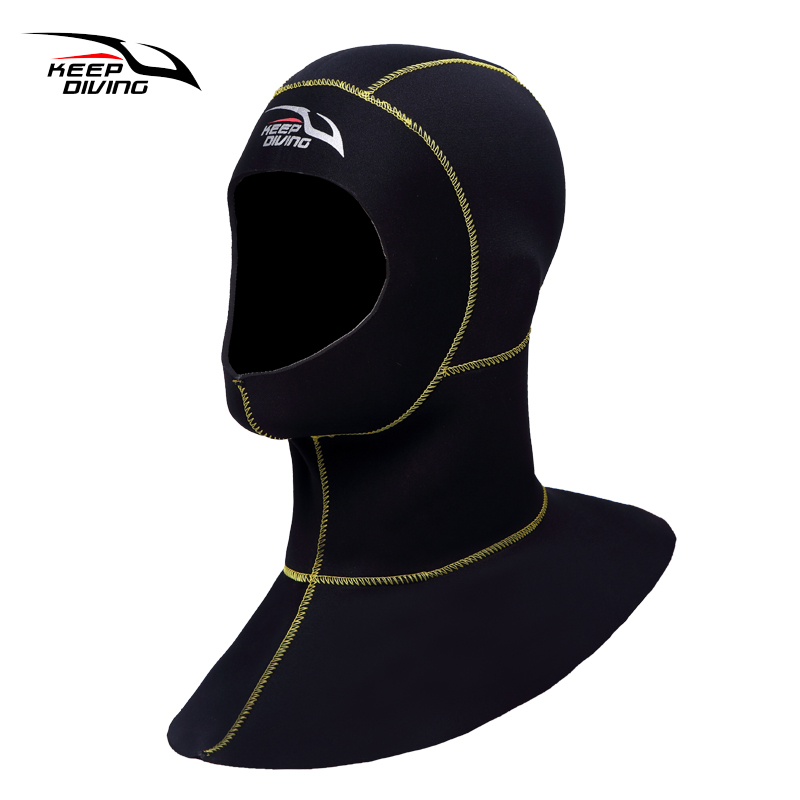 Topi selam Scuba Neoprene 3mm, - Wetsuit 3Mm Neoprene ulasan dan harga